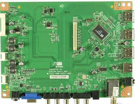 55.46S11.ME0 Insignia Main Board, 48.46S11.M04, 46S11-M04, 5556S11ME0, NS-46D400NA14