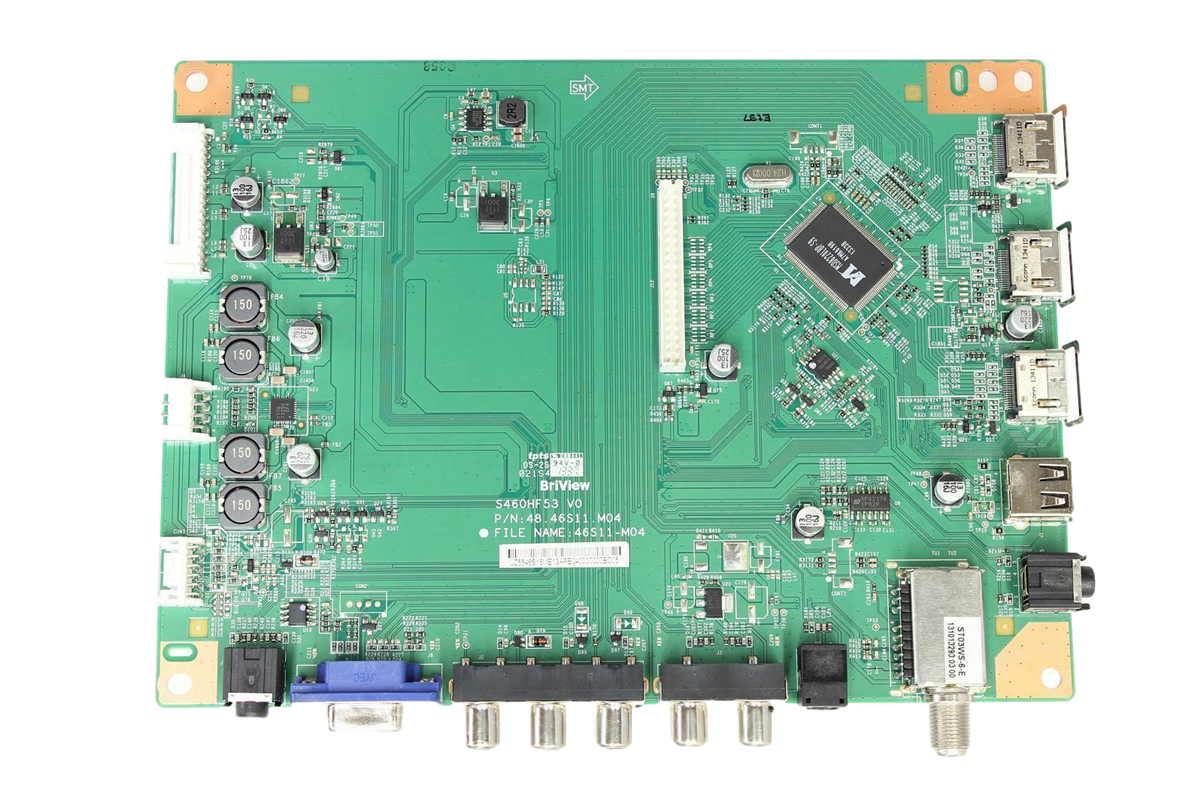 55.46S16.ME1 Insignia TV Module, Main board, 48.46S11.M04, 46S11-M04, S460HF53 V0, NS-46D40SNA14