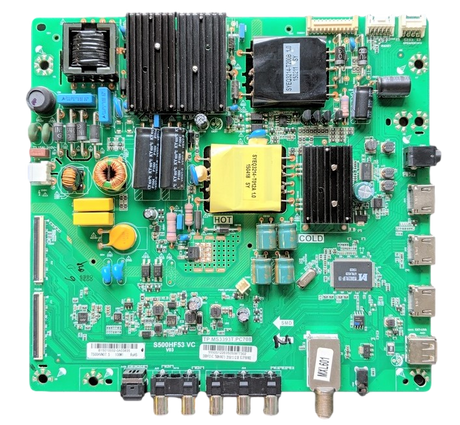 55.50S12.2E0 Insignia Main Board / Power Supply, S500HF53VC, NS-50D420NA16