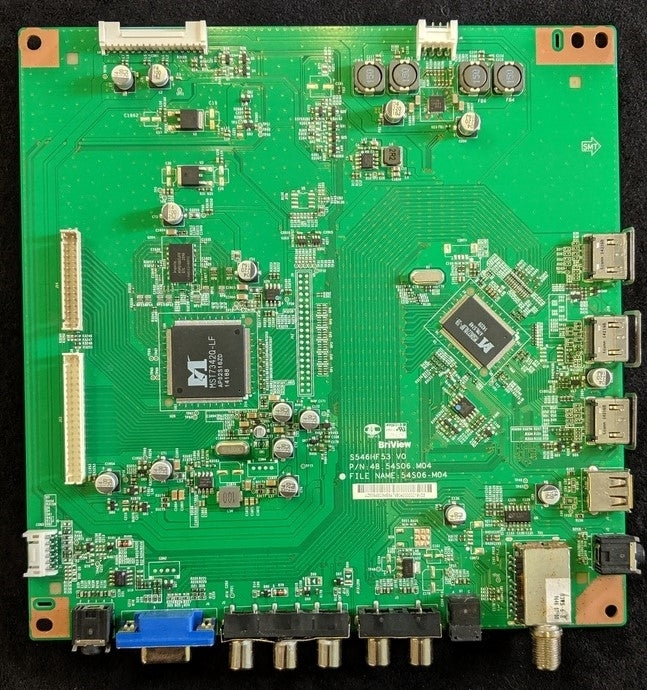 55.64S03.ME9 Insignia Main Board, 48.64S03.M0H, S64HF53 V8, 64S03-M0H, NS-65D550NA15