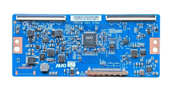 55.75T12.C02 RCA T-Con Board, 55.75T12.C02, 75T12 C01, RTU7575