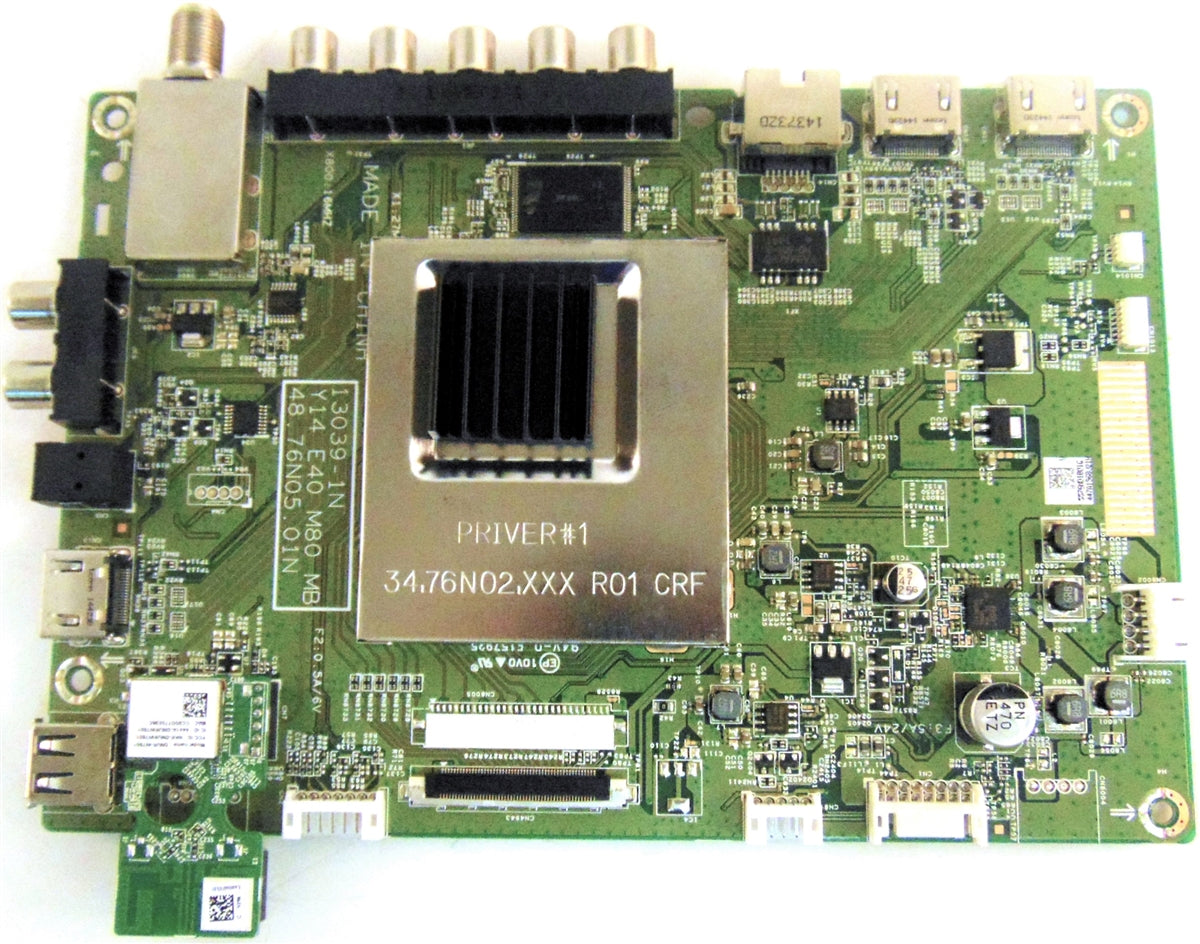 55.76N01.A01 Vizio Main Board, 91.76N10.A01G, 48.76N05.01M, 13039-1M, E400I-B2