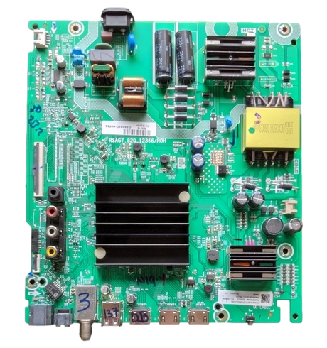 55A6M-Main Hisense Main Board (10688), 315236H, 315237H, RSAG7.820.12366/R0H, 55A6M