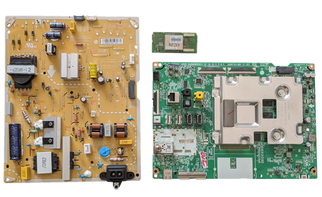55SM8600PUA LG TV Repair Parts Kit, EBT66077501 Main Board, EAY65169911 Power Supply, EAT64454801 Wifi, 55SM8600PUA
