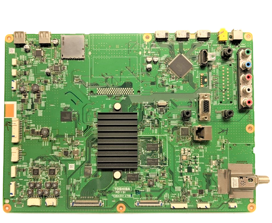 58L9300U-MAIN Toshiba Main Board, PE1131B V28A001478B1 136070002111 DTVDTPE1131B0, 58L9300U