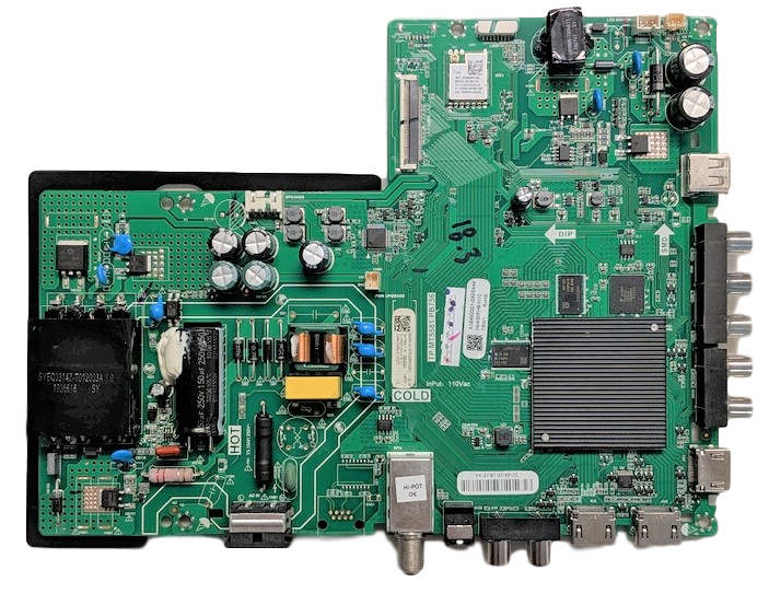 60101-03237 Vizio Main Board/Power Supply, 262701, TP.MT5581.PB756, D43FX-F4