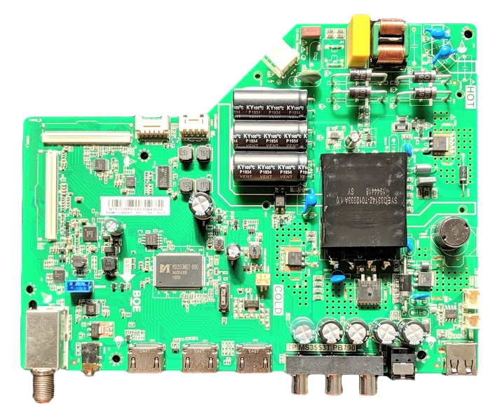 60101-03300 Insignia Main Board/Power Supply, N19103889, TP.MS3553T.PB790, NS-43D420NA20