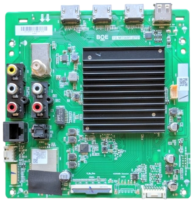 60103-00640 Vizio Main Board, 60103-00640. TD.MT5691.U751, 4300073498, V755-H4