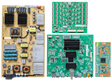 65R617 TCL TV Repair Parts Kit, 08-MS10M02-MA200AA Main Board, 08-P301W0L-PW200AB Power Supply, LJ94-37393E T-Con, 08-DC71C4L-DR200AB LED Driver, 65R617