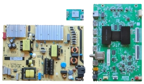 65S435 TCL TV Repair Parts Kit, 30800-000257 Main Board, 08-L171WD2-PW200AD Power Supply, 07-8812CU-MA0G Wifi, 65S435