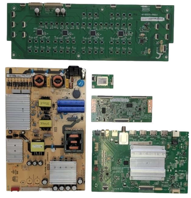 65S535 TCL TV Repair Parts Kit, 08-RT73013-MA200AA Main Board, 08