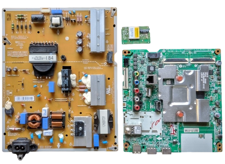 65UN6950ZUA LG TV Repair Parts Kit, EBT66473202 Main Board, EAY64928801 Power Supply, EAT64113202 Wifi, 65UN6950ZUA, 65UN6950ZUA.BUSFLKR