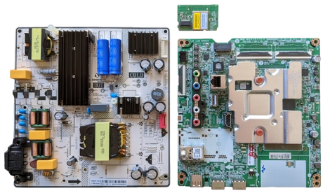 65UN7000PUB-kitA LG TV Repair Parts Kit, EBR31196734 Main Board, 81-PBE065-H4A24AP, COV36589101 Power Supply, EAT64113202 Wifi, 65UN7000PUB