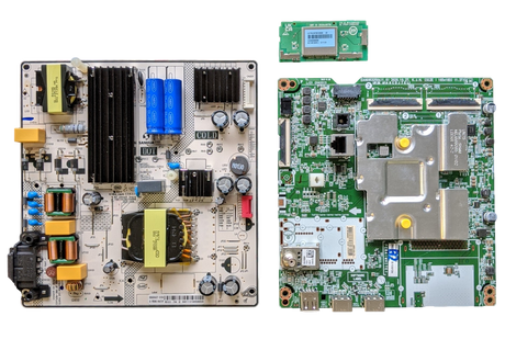 65UP7000PUA LG TV Repair Parts Kit, EBR33181102 Main Board, 81-PBE065-H4A27AP Power Supply, EAT65166902 Wifi, 65UP7000PUA