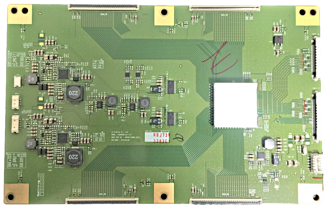 6871L-3383C LG T-Con Board, TCON, 6870C-0466B, LC650EQ0_Ver0.6, 3383C, 65LA9700-UA, 65LA9700-UA AUSZLH