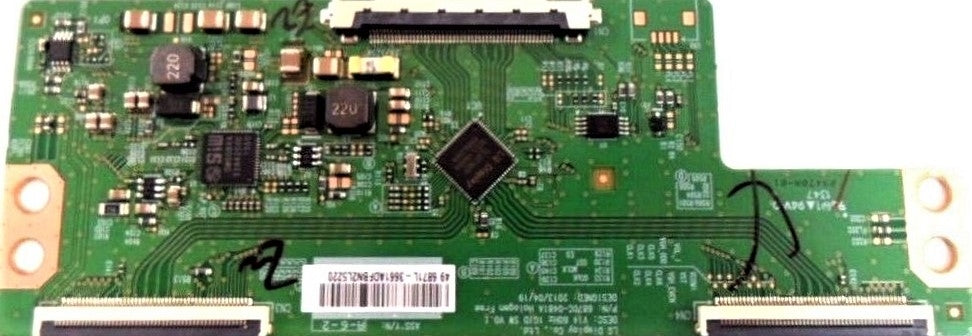 6871L-3661A Philips T-Con Board, 6870C-0481A, 49PFL4909/F7, LT-49EM75, 49PFL4609/F7