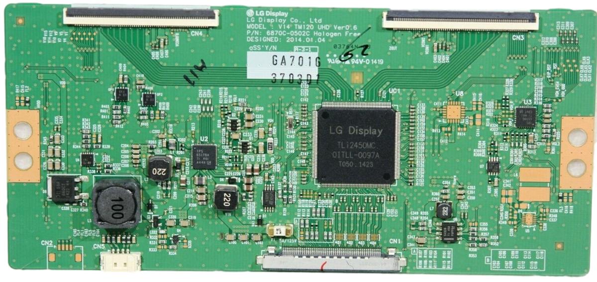 6871L-3703A LG TV Module, T-Con board, 6870C-0502B, 55UB8500-UA