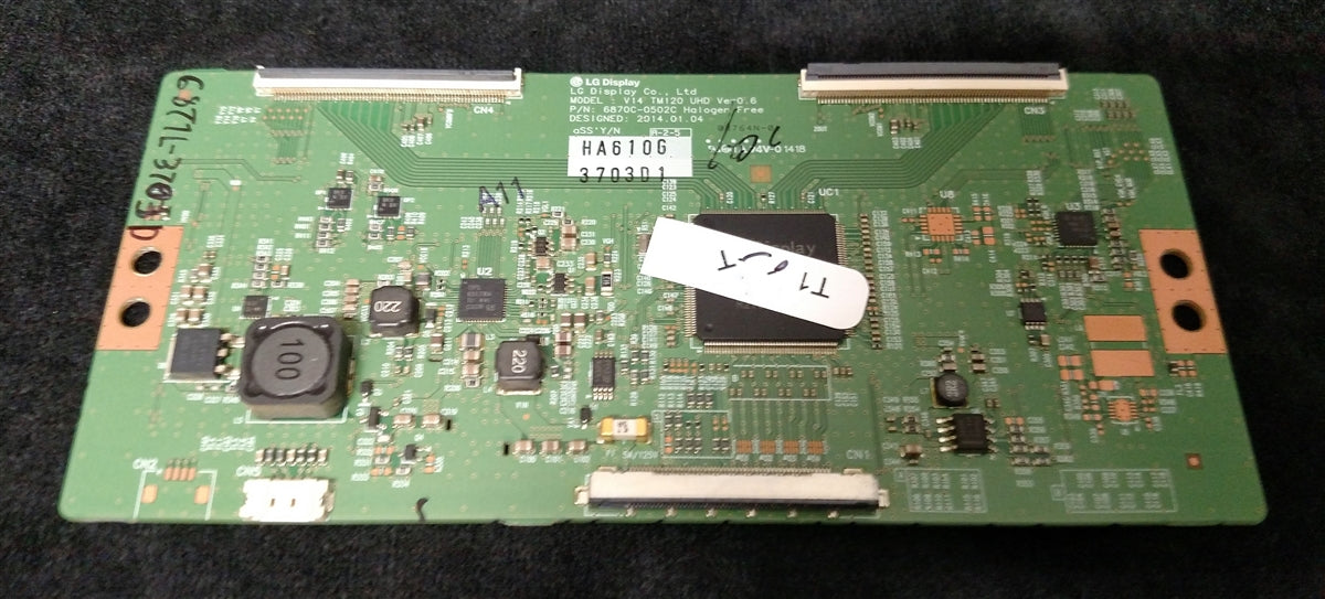 6871L-3703D LG TV Module, T-Con board, 6870C-0502C, 55UB8500-UA