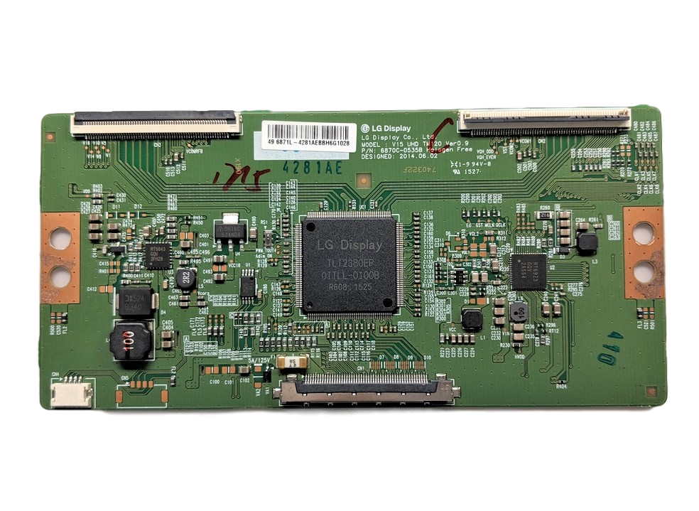 6871L-4281A Sceptre T-Con Board, 6870C-0535B, U505CV-UMC8, U505CV-UMC