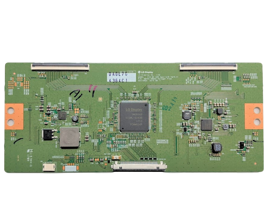 6871L-4364C LG T-Con Board, 6870C-0600A, V16 65 UHD, 65UH7650-UA, 65UH6550-UB