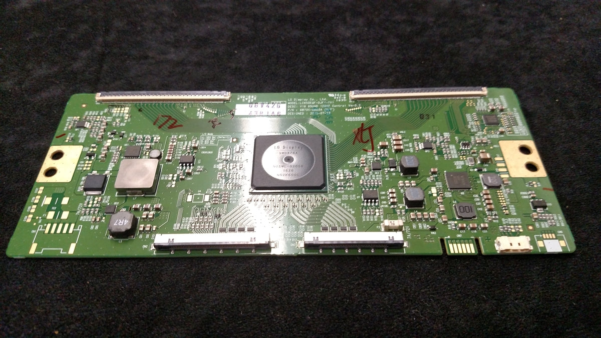 6871L-4381A LG T-Con Board, 6871C-0603A, LC650EQF-DJF1-TV1, 4381A, 65UH8500-UA, 65UH8500-UA.BUSWLJR