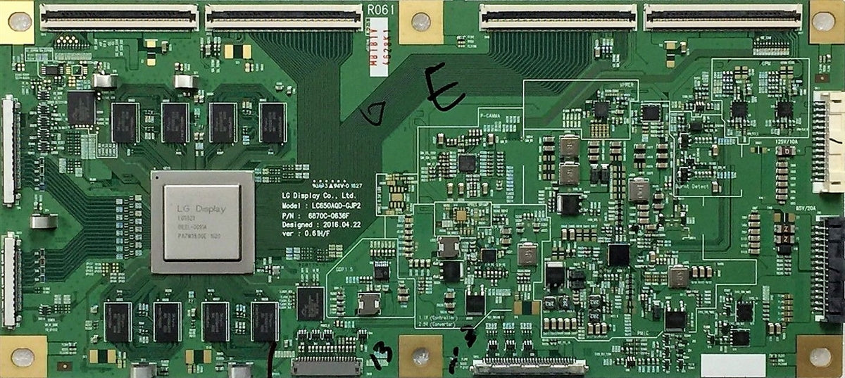 6871L-4628K LG T-Con, LC650AQD-GJP2, 6870C-0636F, OLED65E6P-U