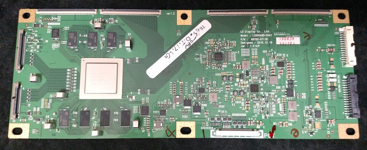 6871L-5027F LG T-Con, LC650AQD-EKA1, 6870C-0711B, OLED65B7A