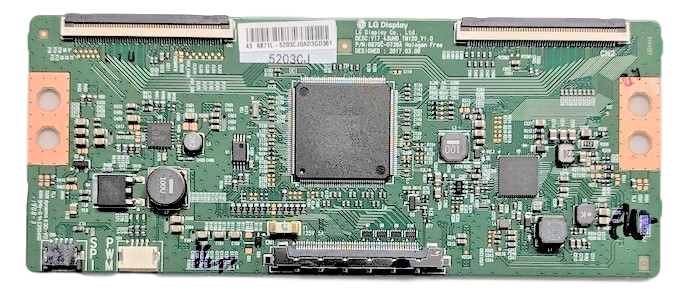 6871L-5203C Philips T-Con, 6870C-0738A, V17 43UHD TM120 V1.0
