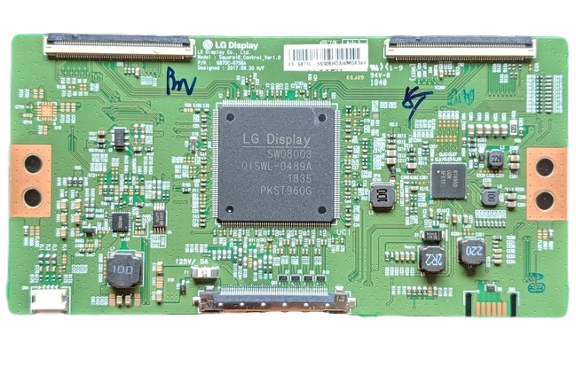 6871L-5930B LG T-Con Board, 6870C-0756A, 0E-43LED4K