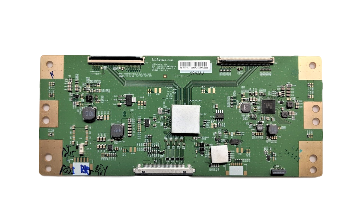 6871L-5942A Sony T-Con Board, 6870C-0761A, XBR-43X800G