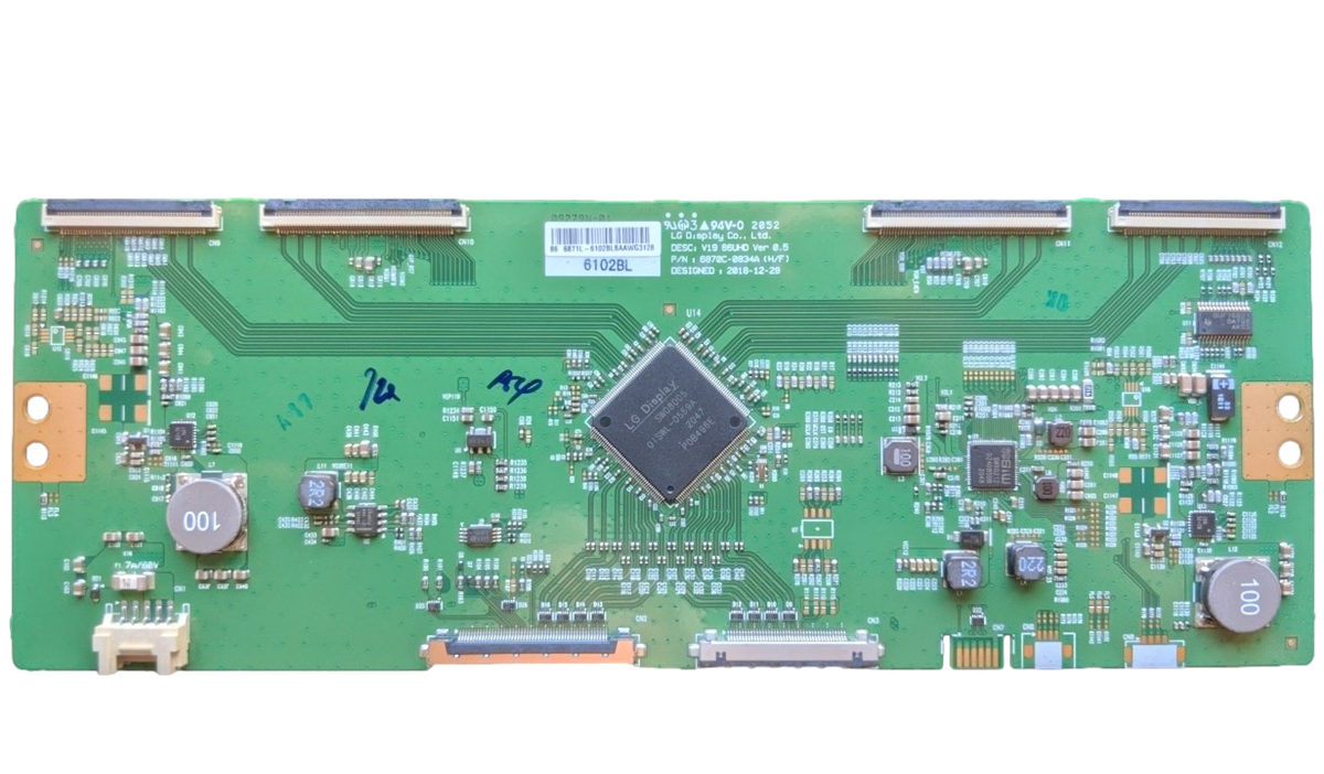 6871L-6102B LG T-Con Board, 6102B, 6870C-0834A, 86UP8770PUA