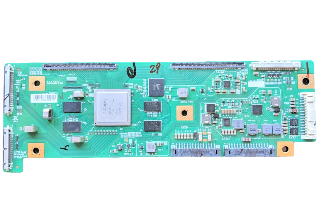 6871L-6258A LG T-Con Board, 6870c-0809b, OLED77B9PUA