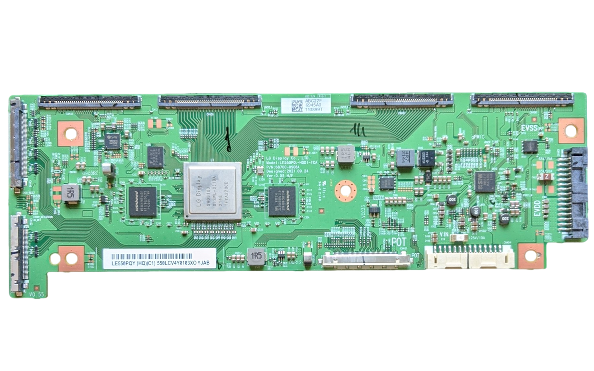 6871L-6945A LG TCON BOARD, 6870C-0908A, LE550P0L-HQD1-1CA