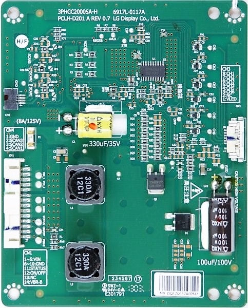 6917L-0117A, LG TV Module, inverter, 3PHCC20005A-H, PCLH-D201A, 47GA6400-UD