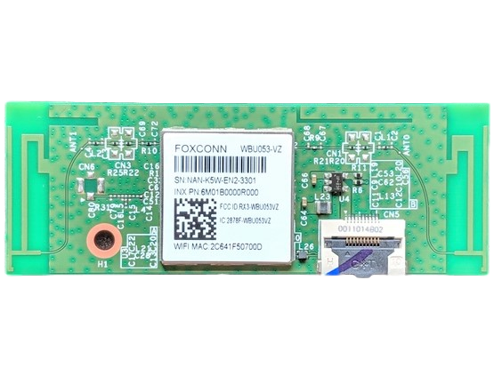 6M01B0000R000 Vizio WiFi Board, WBU053-VZ, V655-G9