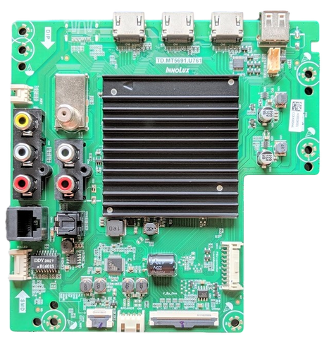 6M03A0002R00J Vizio Main Board, M0004M00R, TD.MT5691.U761, A20041908, V655-H9, V655-H19