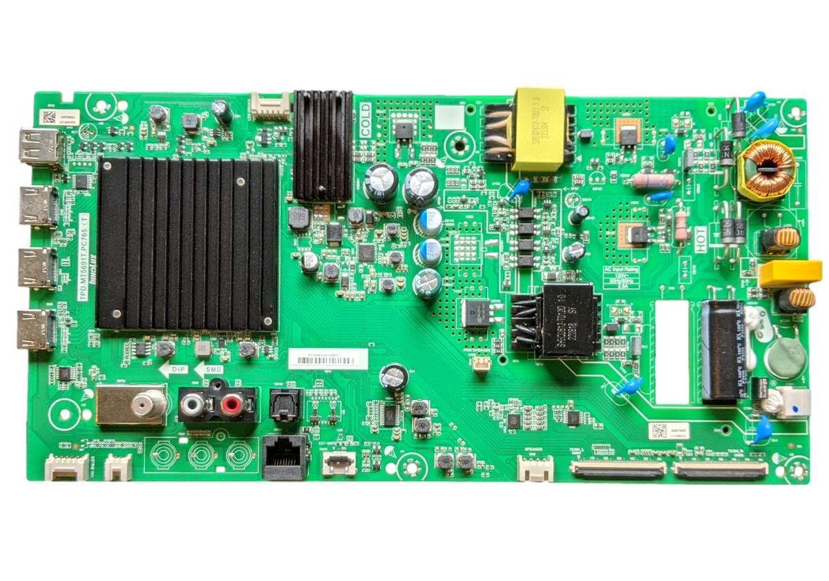 6M03A0009800J, Vizio Main Board, TPD.MT5691T.PC765(T), V505M-K09