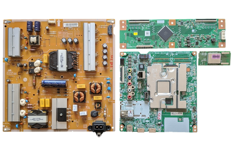 70UM6970PUA LG TV Repair Parts Kit, EBT66157802 Main Board, EAY65248601 Power Supply, RUNTK0334FVYJ / EAT64893401 T-Con, EAT64454802 Wifi, 70UM6970PUA