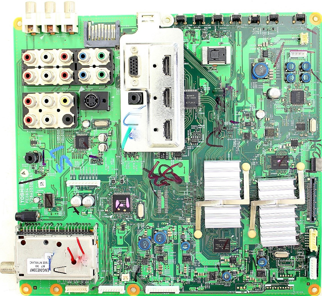 75012675 Toshiba Main Board, PE0634A, V28A000860A1, 42RV535U, 46RV535U