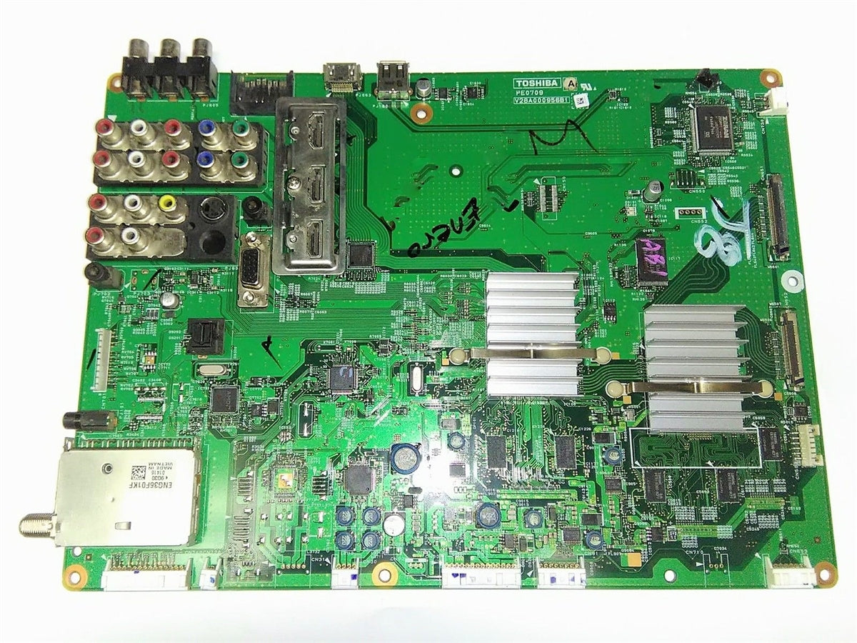 75015754 Toshiba TV Module, main board, PE0709B, V28A000956B1, 55SV670U