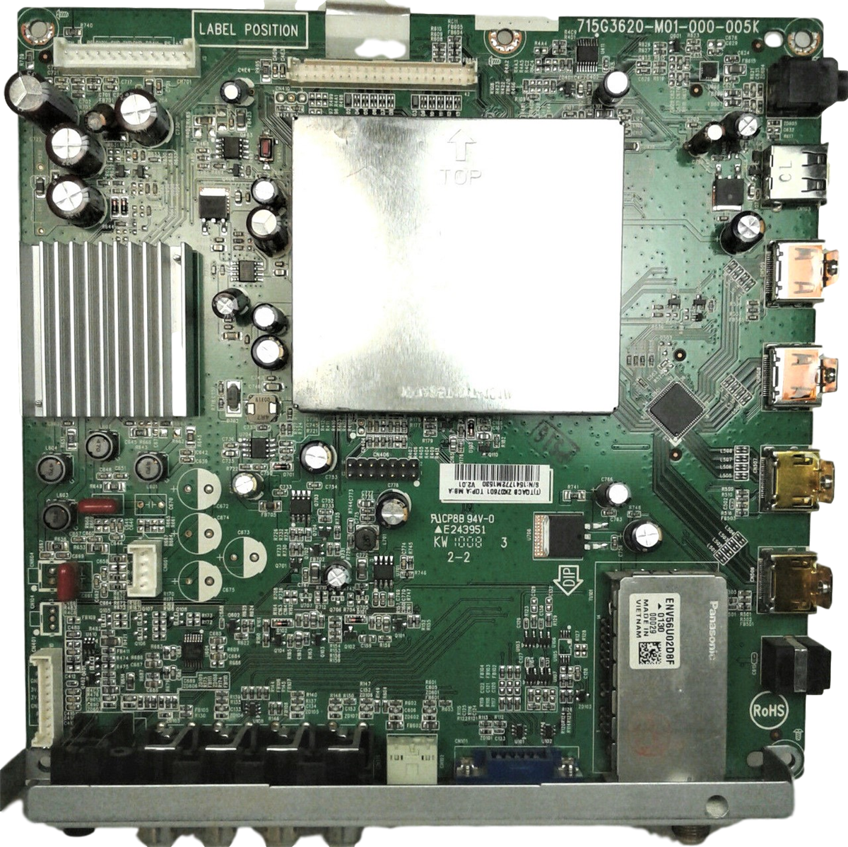 756TQACBZK07601 Insignia Main Board, 756TXACBZK07602, CBPFAZ9KQC, NS-46L550A11