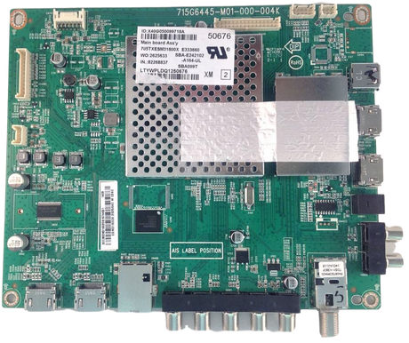 756TXECB02K0190 Vizio Main Board, 756TXECB02K019, 715G6445-M01-000-004K, E500IB1