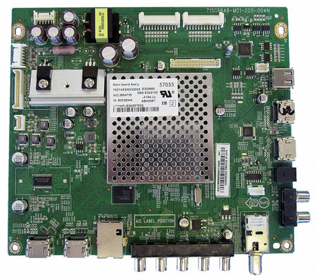 756TXECB02K025 Vizio TV Module, main board, 715G6648-M01-000-004N, 756TXECB02K0250, E500I-B1