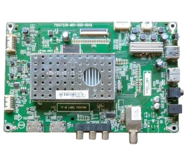 756TXFCB0QK017 Haier Main Board, 715G7228-M01-000-004K, XFCB0QK017, 43E4500R