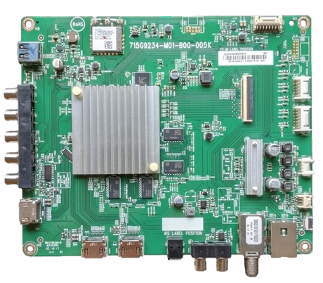 756TXHCB02K023 Vizio Main Board, 715G9234-M01-B00-005K ,XHCB02K023030Q, LTMWVNVU, LTTWVNLU, LTMWVNSU, D43-F1