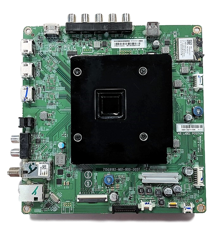 756TXHCB0QK036 Vizio Main Board, 715G9182-M01-B00-005K, GXHCB0QK036030X, E65-F1, E65F1