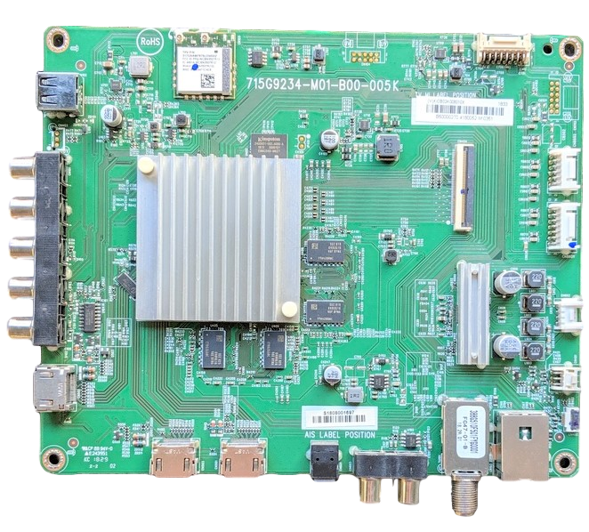 756TXICB02K008 Vizio Main Board, (X)XICB02K008010X, (X)XJCB02K008020X, 715G9234-M01-B00-005K, D50-F1