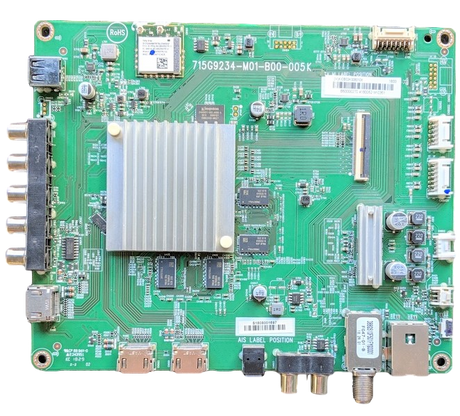 756TXICB02K008 Vizio Main Board, (X)XICB02K008010X, (X)XJCB02K008020X, 715G9234-M01-B00-005K, D50-F1