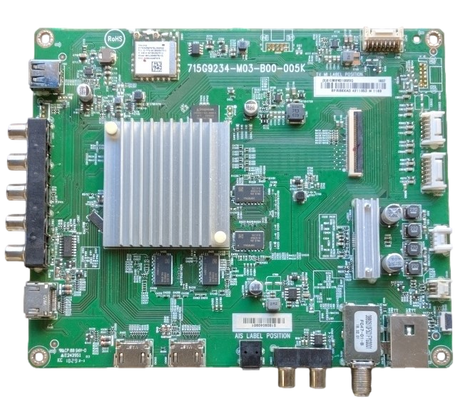 756TXICB02K010 Vizio Main Board, (X)XICB02K010020Q, BPRI8KKAD, 715G9234-M03-B00-005K, LTMWVNXU, D43-F1