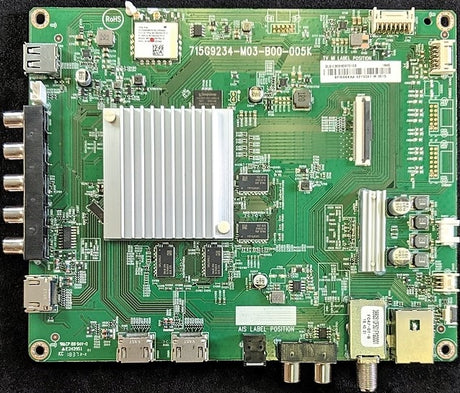 756TXICB02K037 Vizio Main Board, 715G9234-M03-B00-005K, (X)XICB02K037, E43-F1